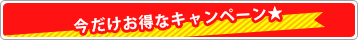 キャンペーン商品