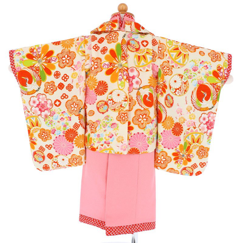 専用です　　アンティークベビーピンクの着物２着 アンティーク ベビーピンク系着物単品