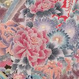 振袖：R153 【訳あり】きぬたや総絞り京友禅 牡丹☆(絹)│ 振袖