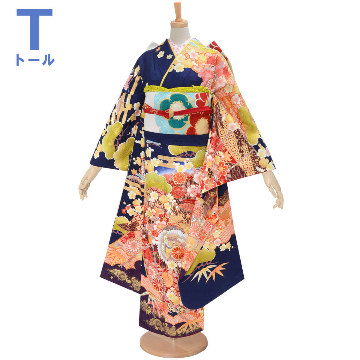 りんりん　振袖単品 150cm~160cmの方用【943】 りんりん様専用 振袖単品 150cm~160cmの方用【943】 【公式通販】