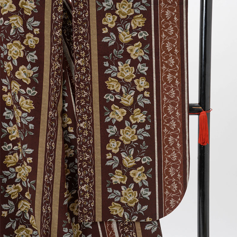 和風館　振り袖　ゴブラン織調薔薇 和風館 振り袖 ゴブラン織調薔薇