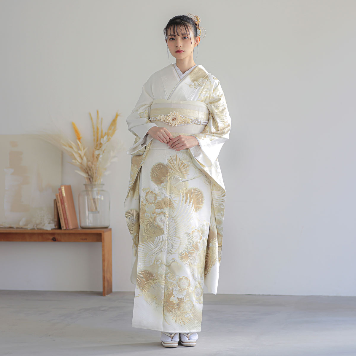 振袖】白・鶴 | 二十歳振袖館Az
