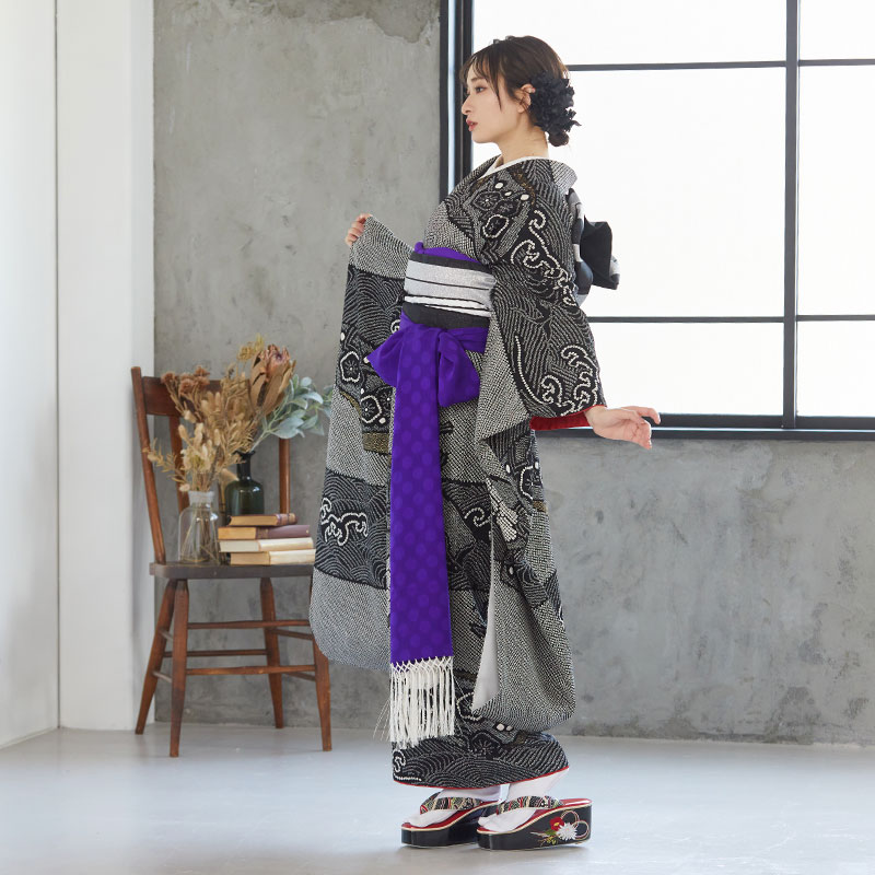 振袖 フルセット★グレー×手毬柄 値下げあり！ 振袖 フルセット☆グレー×手毬柄 値下げあり！ 【公式通販】