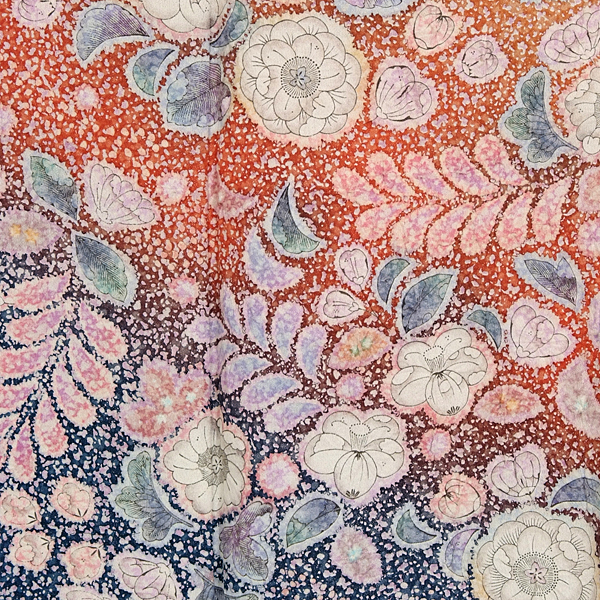 9039☆振袖2点セット❣️辻が花文 夢ガード 身丈160.5cm 裄66.8cm 9039☆振袖2点セット❣️辻が花文 夢ガード 身丈160.5cm 裄66.8