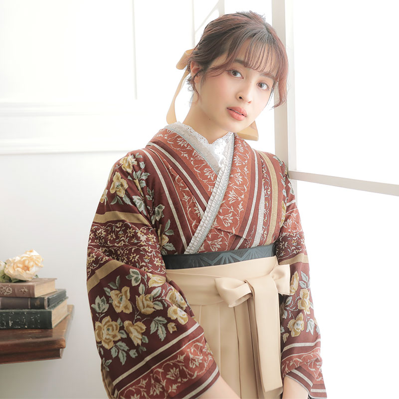 rococo調ゴブラン織り仕様レトロRoseゴブラン織風額2枚setアンティーク rm121397729_img2.jpg