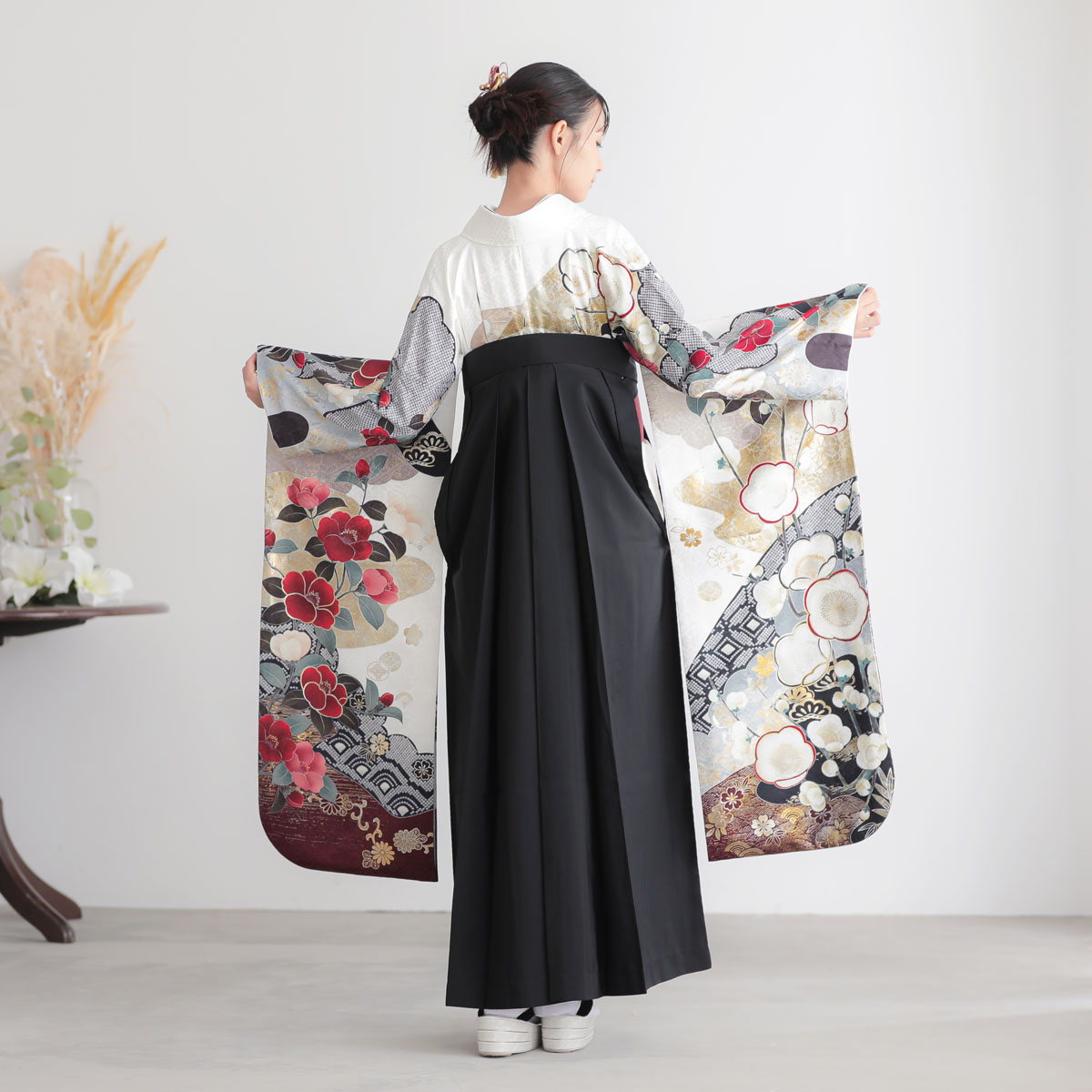 Amazon.co.jp: Reバース Re:ゼロ リゼロ 花柄の袴 レム シリアル