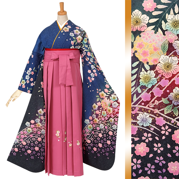 紫式部 飛鶴と花々 振袖リメイク羽袖ドレス 紫式部 飛鶴と花々 振袖リメイク羽袖ドレス - メルカリ