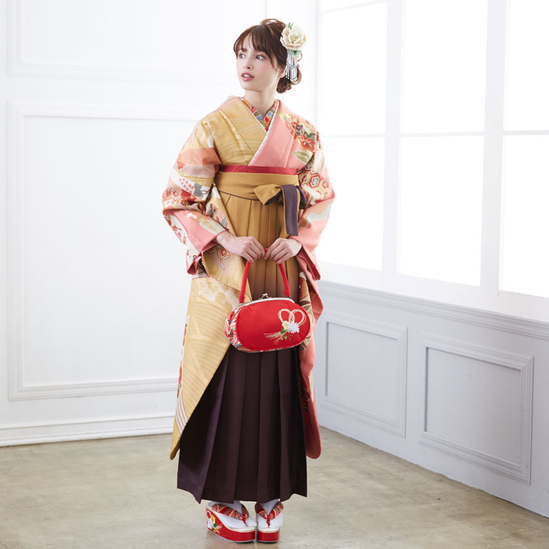 熨斗橘振袖成人式赤