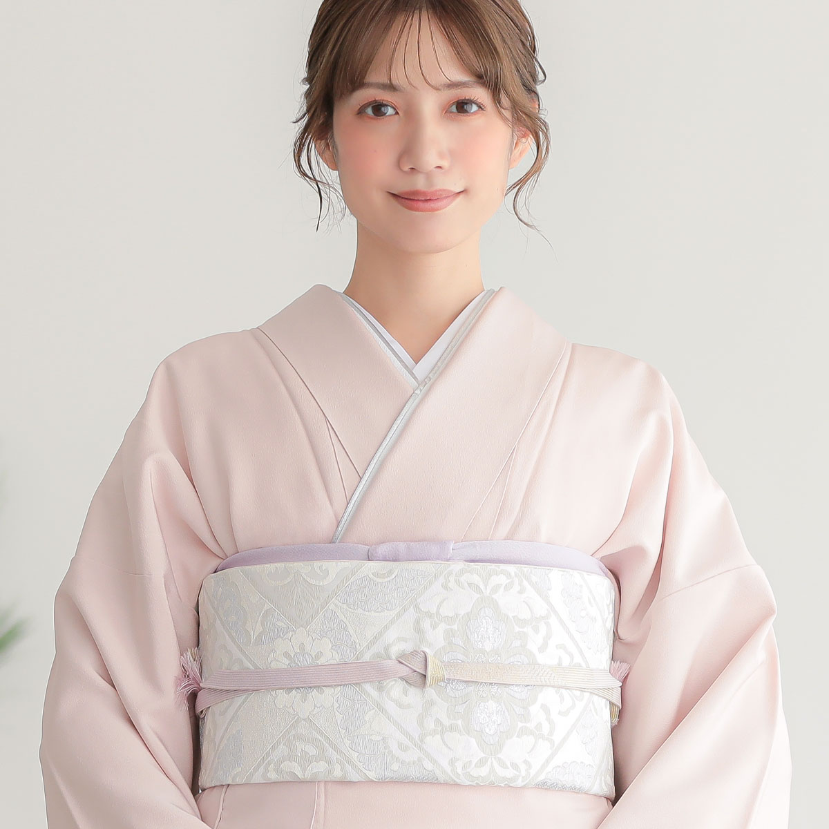 BY4210 未使用品 訪問着 焦げ茶 正絹 椿 梅 女郎花 蔦紋 楽天市場】【新古品】 紬 訪問着 着物 正絹 袷 作家物 金彩加工