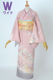 訪問着：H937 紫 辻が花☆(H941)| 訪問着レンタル │ 京都着物レンタル夢館