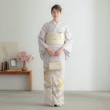色留袖：E293 桂由美 藤鼠 菊に唐草七宝(E296)| 色留袖レンタル