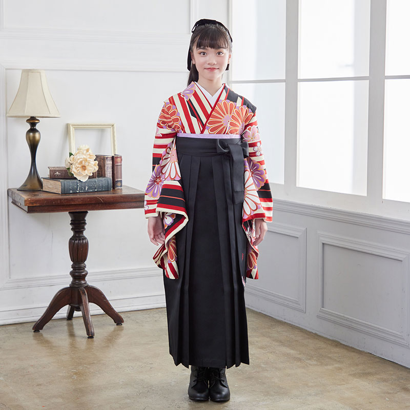 振袖小さめ150-157cm 袴　フルセット着物・浴衣