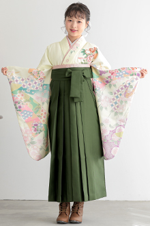 ゆえ 小学生　袴 小学生袴 身長140cm～144cm（専用襦袢付）No.NE-0113-2Sサイズの