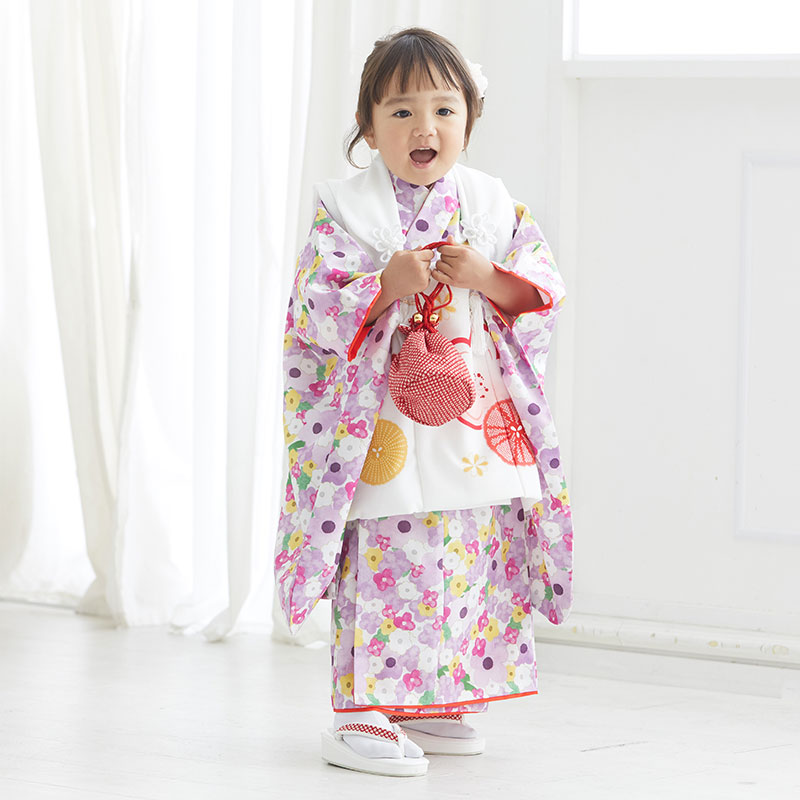 2024新商品 3歳七五三被布セット 2セット 双子ちゃん 和服 - www 