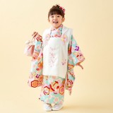 夢工房　七五三　女の子　３歳　着物　被布 夢工房 七五三 女の子 3歳 着物 被布