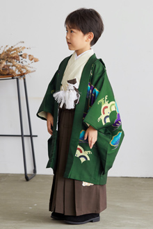 三歳 五歳男の子袴カタログ 七五三着物レンタル 京都着物レンタル 夢館