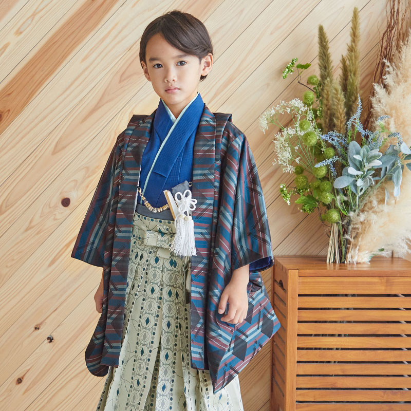 七五三晴着(7才用) SOUBIEN 卒園式 袴 女の子 レンタル 七五三 7歳 着物 セット