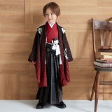 七五三5歳用　男の子　丸に橘 楽天市場】【家紋シール】 貼り付け家紋 「丸に橘」 KOM110 黒地