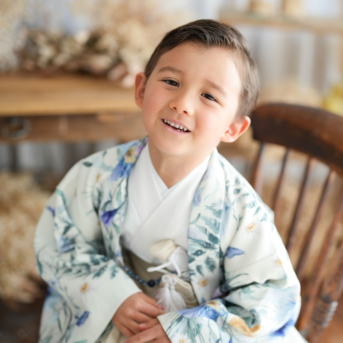 七五三　七五三　５才男の子　晴れ着セット　一式 楽天市場】【レンタル】5歳 七五三 男の子 羽織袴セット