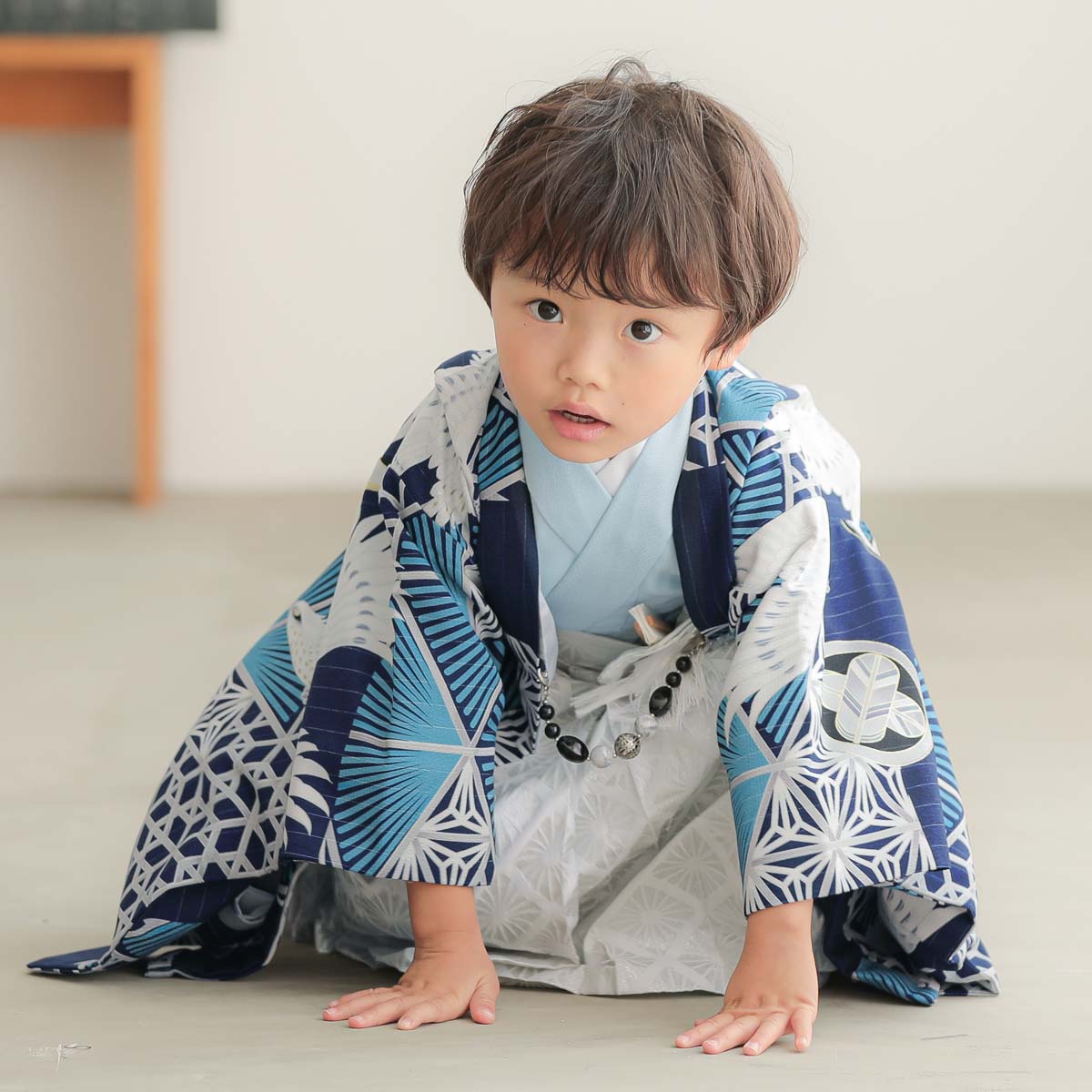 楽天市場】七五三 着物 男の子 3歳 ブランド 羽織袴セット JAPAN