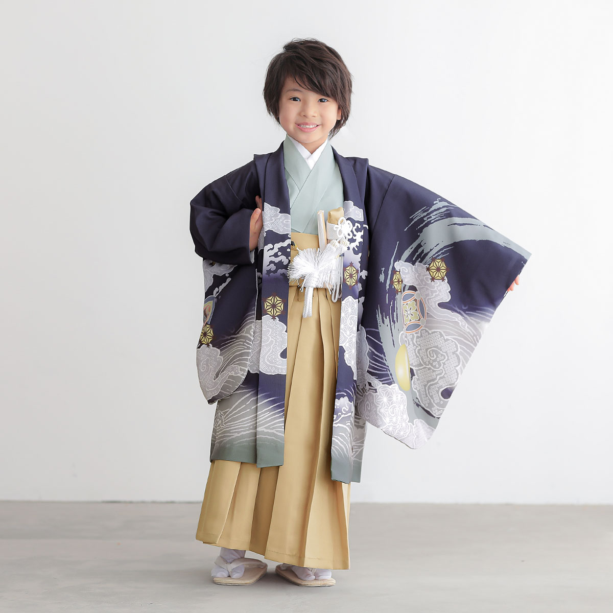 七五三 羽織袴9点セット 龍 雲文様 楽天市場】袴セット 龍 七五三の通販