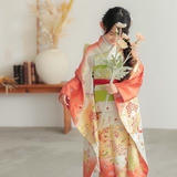 12点セット】コムサデモード 夢工房 一本帯 7歳女の子着物用 四身