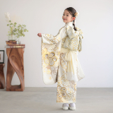 おみや　お値下げ　四つ身　七五三  7歳着物　白地の着物 楽天市場】七五三 着物 7歳 四つ身セット(結び帯セット) 女の子