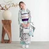 七五三お着物　７歳 Prices down2）七五三 帯 7歳 ブランド 作り帯 ぷちぷり「紺色