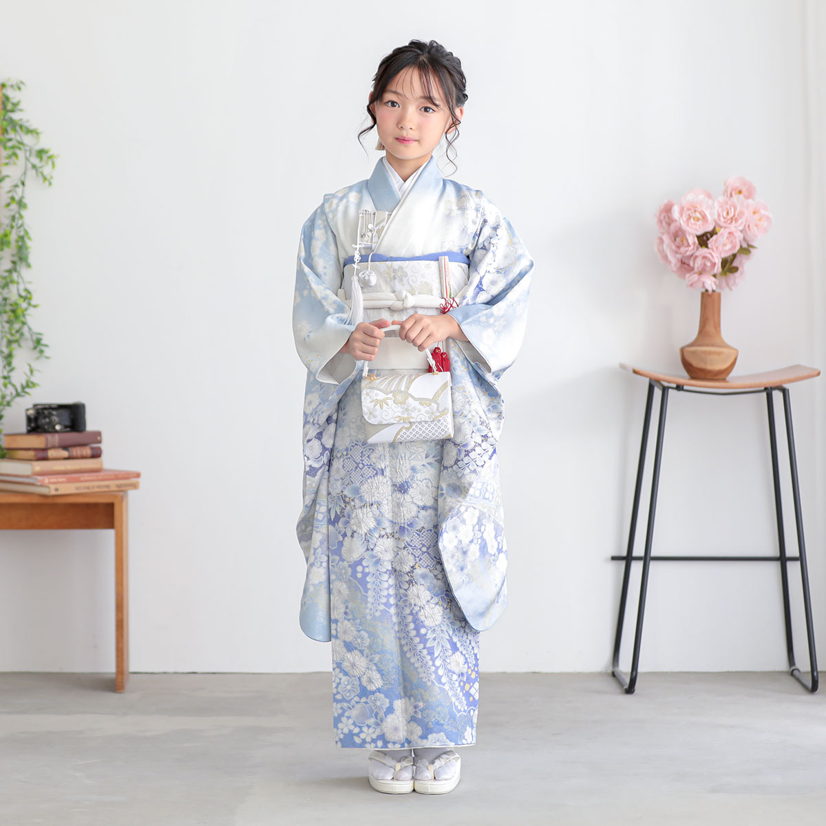 新品未使用品　七五三 7歳祝い着　辻ヶ花　正絹 新品未使用品 七五三 7歳祝い着 辻ヶ花 正絹 新品未使用品 七五三 7歳