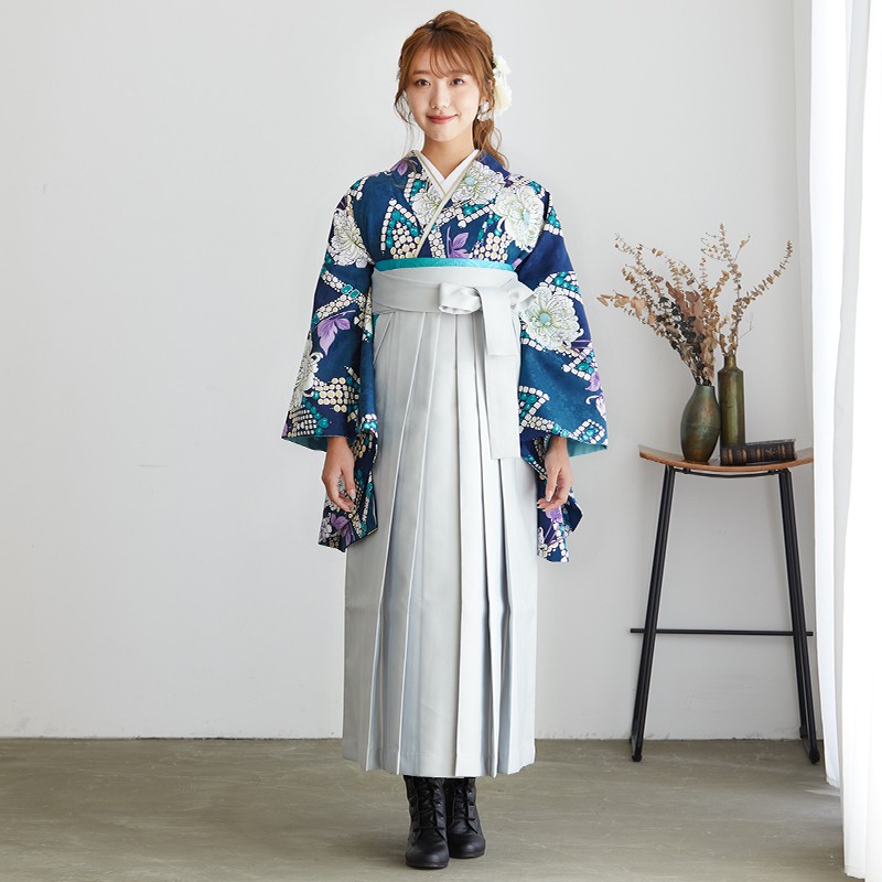 振袖フルセット　ブルー　ビジュー 振袖フルセットブルービジュー