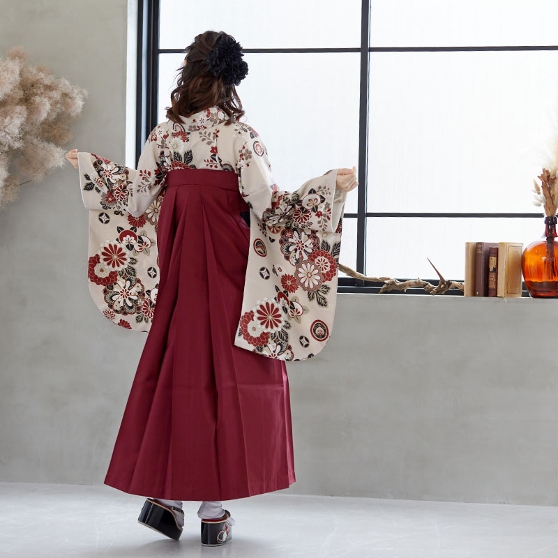 専用です☆花夢二ブラウン系の羽織着物に袴フルセット 季節・年