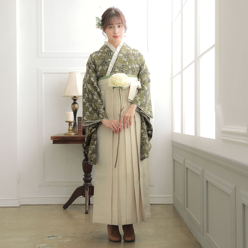 ◯端午の節句にオススメ◯グリーンツリープリーツキッズ袴90〜100サイズ 000000027752-01.jpg?t=