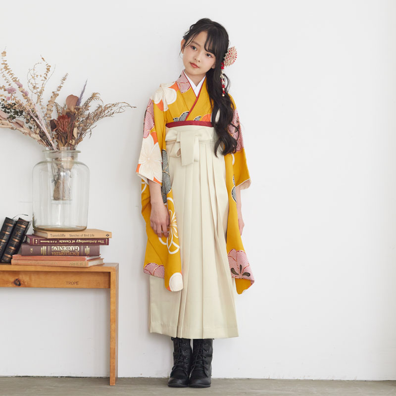 一点限り！ラボット 服 lovot 黒 虎 羽織 袴 インナー黄緑色 手毬 花