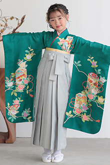 袴　女の子　七五三　卒園 袴 女の子 刺繍 単品 卒園式 入学式 七五三 着物 女児 キッズ