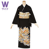 黒留袖：T220 熨斗に文箱 金駒刺繍☆(w)| 黒留袖レンタル │ 京都着物